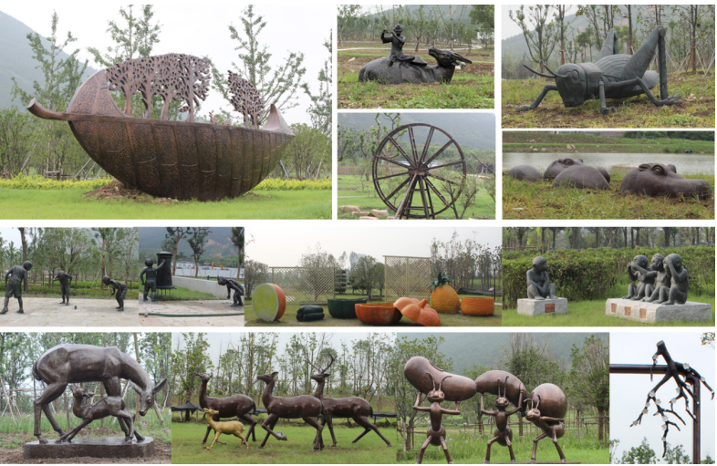 苏州大阳山国家森林公园雕塑